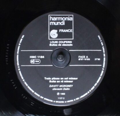 Harmonia Mundi HMC 1184 - Louis Couperin, Davitt Moroney - Suite - Image 3