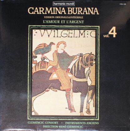 Harmonia Mundi HMU 338 - Clemencic Consort, René Clemencic - Car