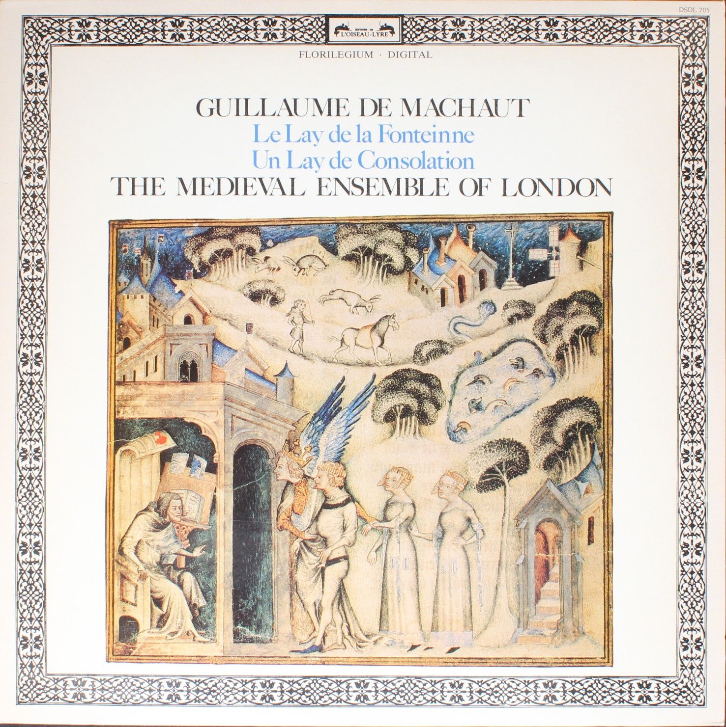 L'Oiseau-Lyre DSDL 705 - Guillaume de Machaut, The Medieval Ense