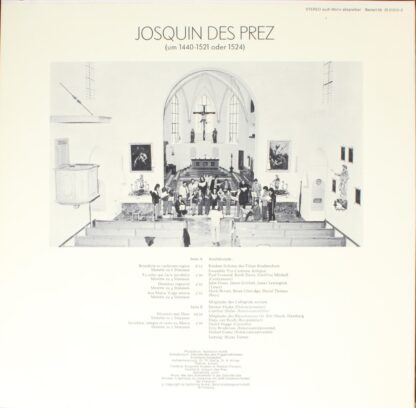 Harmonia Mundi 25 21513-2 - Josquin Des Prés, Solisten des Tölze - Image 2