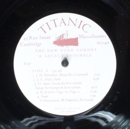 Titanic (2) Ti-97 - The New York Cornet & Sacbut Ensemble - Germ - Image 4