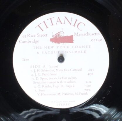 Titanic (2) Ti-97 - The New York Cornet & Sacbut Ensemble - Germ - Image 4