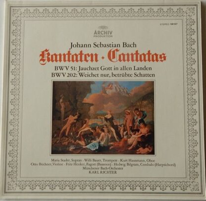 Archiv Produktion 198 027 - Johann Sebastian Bach, Maria Stader,