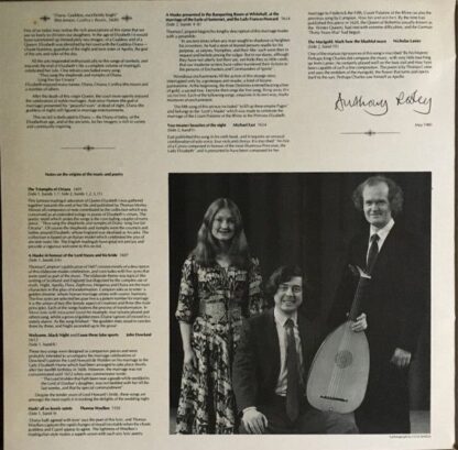 hyperion A66019 - The Consort Of Musicke, Anthony Rooley, Emma K - Image 2