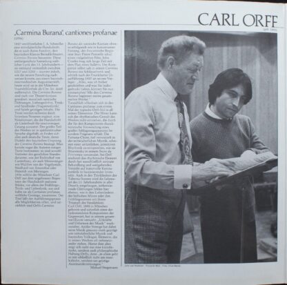 His Master's Voice 1C 065-03 578 - Carl Orff, Riccardo Muti - Ca - Image 4