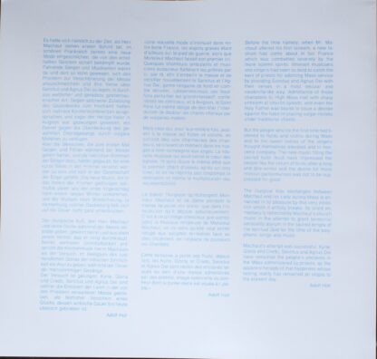 Mirror Music (2) 00006 - Guillaume de Machaut, Les Menestrels, R - Image 4