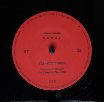 Mirror Music (2) 00006 - Guillaume de Machaut, Les Menestrels, R - Image 10