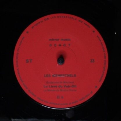 Mirror Music (2) 00006 - Guillaume de Machaut, Les Menestrels, R - Image 7