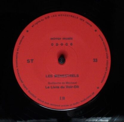Mirror Music (2) 00006 - Guillaume de Machaut, Les Menestrels, R - Image 6