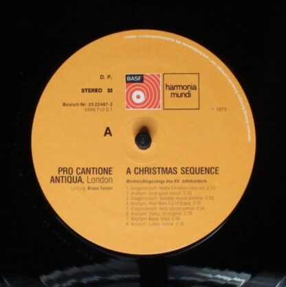 Harmonia Mundi 25 22487-2 - Pro Cantione Antiqua - A Christmas S - Image 9