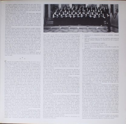 Telefunken 6.42000 AW - Leonhard Lechner - Missa Tertia 1584 / P - Image 3