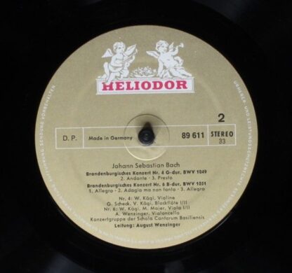 HELIODOR 89 611 - Johann Sebastian Bach - Brandenburgische Konze - Image 4