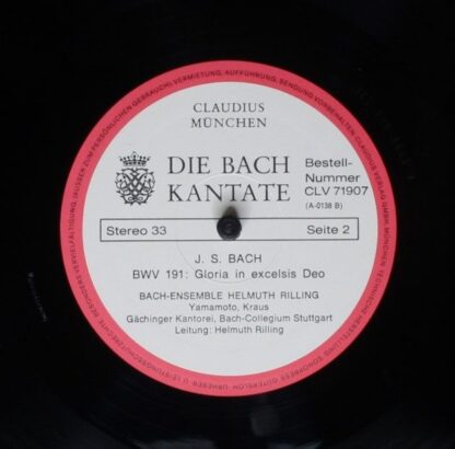 Claudius Verlag CLV 71907 - Johann Sebastian Bach,Helmuth Rillin - Image 6