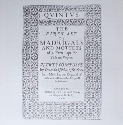 L'Oiseau-Lyre DSLO 512 - Orlando Gibbons, The Consort Of Musicke - Image 3