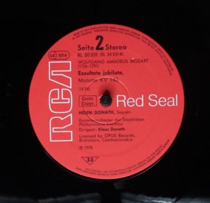 RCA Red Seal RL 30331 - Helen Donath, Klaus Donath, Johann Sebas - Image 4