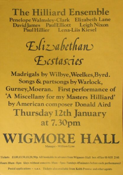 DECCA 6.42438 - The Hilliard Ensemble, Members Of The New London - Image 3