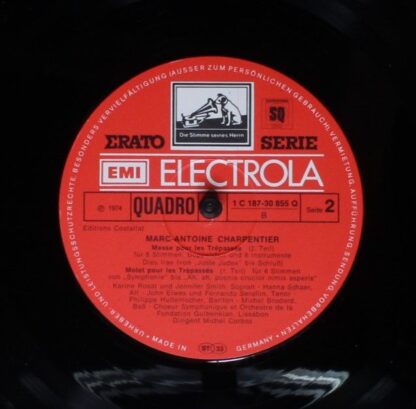 EMI Electrola 1 C 187-30855/56 Q - Marc Antoine Charpentier, Gul - Image 6