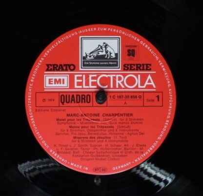 EMI Electrola 1 C 187-30855/56 Q - Marc Antoine Charpentier, Gul - Image 7
