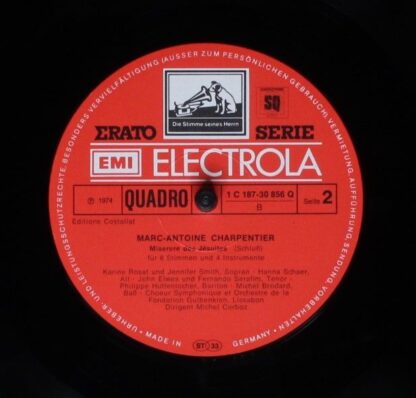 EMI Electrola 1 C 187-30855/56 Q - Marc Antoine Charpentier, Gul - Image 8