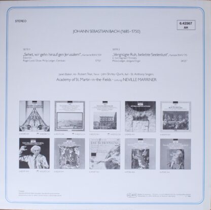 DECCA 6.42567 AH - Janet Baker, Johann Sebastian Bach, St. Antho - Image 2