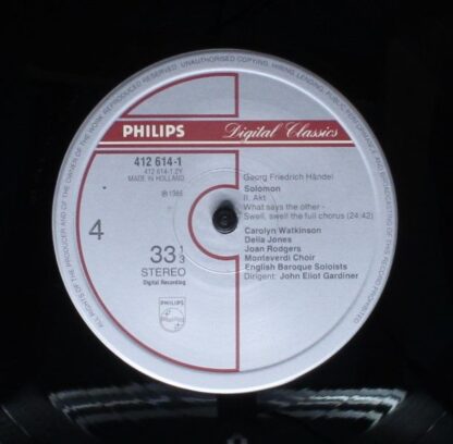 Philips Digital Classics 412 612-1 - Georg Friedrich Händel, Car - Image 6