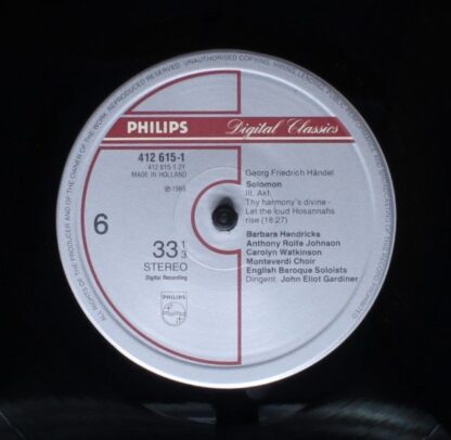 Philips Digital Classics 412 612-1 - Georg Friedrich Händel, Car - Image 8