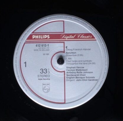 Philips Digital Classics 412 612-1 - Georg Friedrich Händel, Car - Image 3