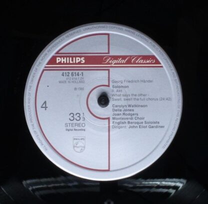 Philips Digital Classics 412 612-1 - Georg Friedrich Händel, Car - Image 6