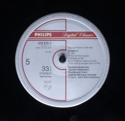 Philips Digital Classics 412 612-1 - Georg Friedrich Händel, Car - Image 7