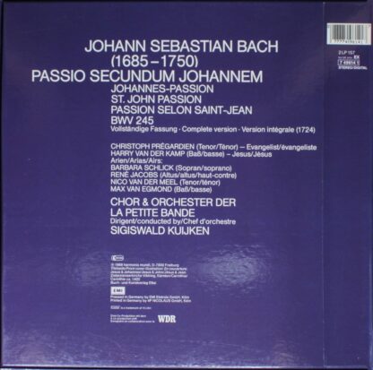 deutsche harmonia mundi Digital 7 49614 1 - Johann Sebastian Bac - Image 2