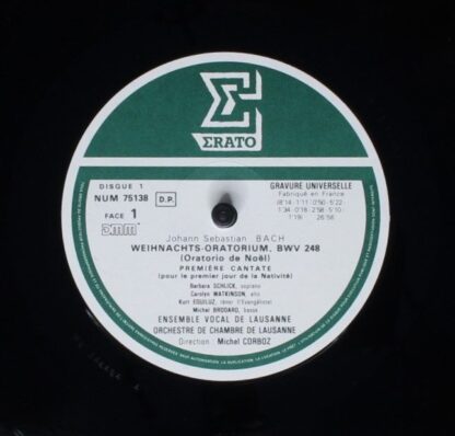 Erato NUM 751373 - Johann Sebastian Bach, Solistes de l'Ensemble - Image 7