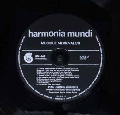 Harmonia Mundi HMU (3) 440 - Schola Cantorum Londiniensis - Dict - Image 7