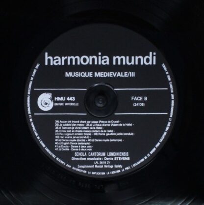 Harmonia Mundi HMU (3) 440 - Schola Cantorum Londiniensis - Dict - Image 10