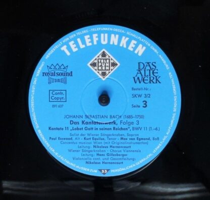 Telefunken SKW 3/1-2 - Johann Sebastian Bach - Kantatenwerk · Co - Image 11