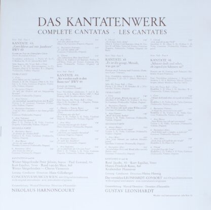 Telefunken 6.35283 EX - Johann Sebastian Bach - Das Kantatenwerk - Image 5