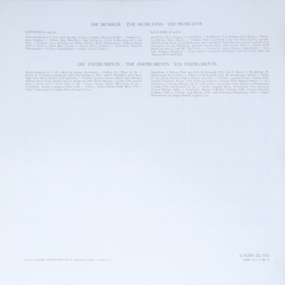 Telefunken 6.35283 EX - Johann Sebastian Bach - Das Kantatenwerk - Image 6