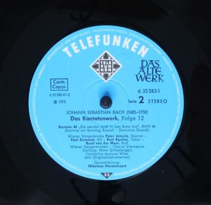 Telefunken 6.35283 EX - Johann Sebastian Bach - Das Kantatenwerk - Image 10