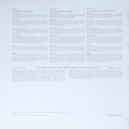 Telefunken 6.35269 EX - Johann Sebastian Bach - Kantatenwerk · C - Image 6
