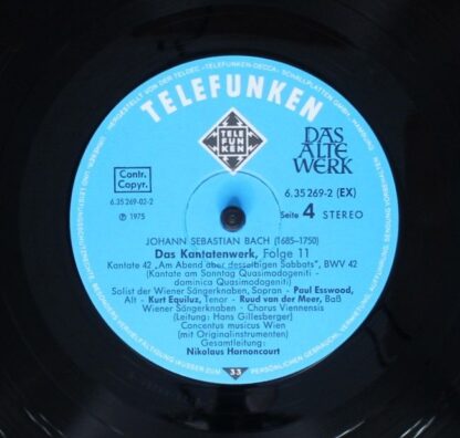 Telefunken 6.35269 EX - Johann Sebastian Bach - Kantatenwerk · C - Image 12