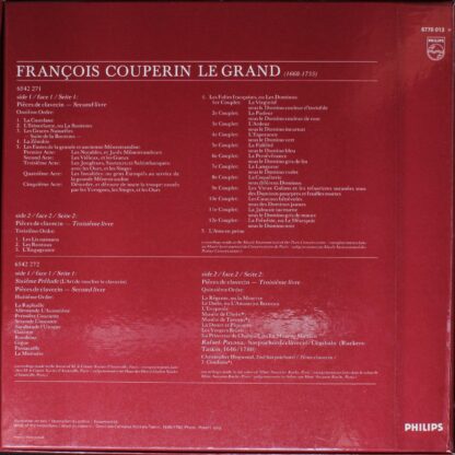 Philips 6770 013 - François Couperin, Rafael Puyana - Pieces De - Image 2