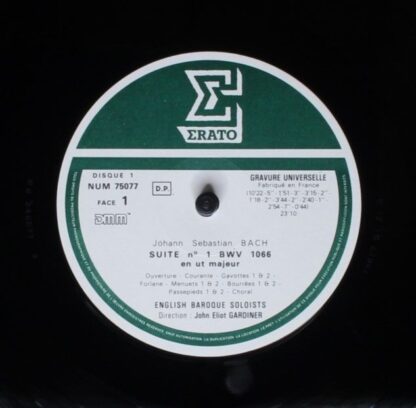 Erato NUM 750762 - Johann Sebastian Bach, The English Baroque So - Image 7