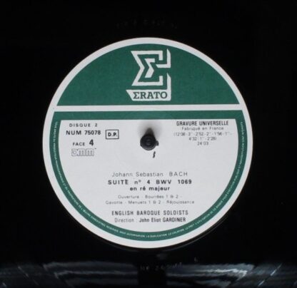 Erato NUM 750762 - Johann Sebastian Bach, The English Baroque So - Image 10