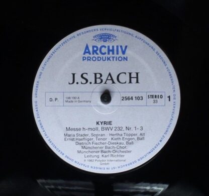 Archiv Produktion 2722 017 - Johann Sebastian Bach - Messen, Mot - Image 7