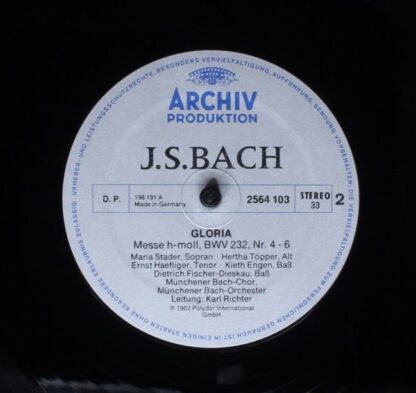 Archiv Produktion 2722 017 - Johann Sebastian Bach - Messen, Mot - Image 8