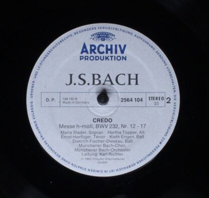 Archiv Produktion 2722 017 - Johann Sebastian Bach - Messen, Mot - Image 10