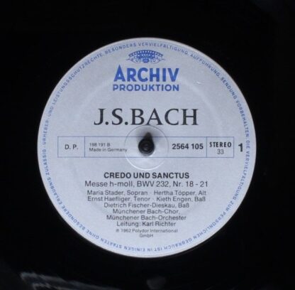 Archiv Produktion 2722 017 - Johann Sebastian Bach - Messen, Mot - Image 11