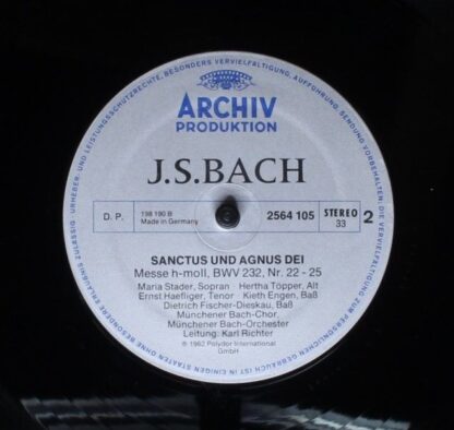 Archiv Produktion 2722 017 - Johann Sebastian Bach - Messen, Mot - Image 12
