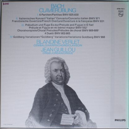 Philips 6769 750 - Johann Sebastian Bach, Blandine Verlet, Jean - Image 2