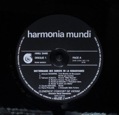 Harmonia Mundi HMU 3446 - Various - Dictionnaire Des Danses De L - Image 5