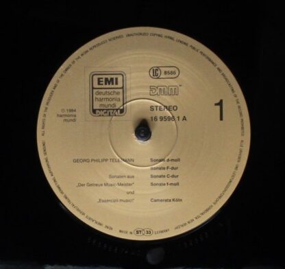 EMI 1695961 - Georg Philipp Telemann, Camerata Köln - Sonaten Au - Image 5